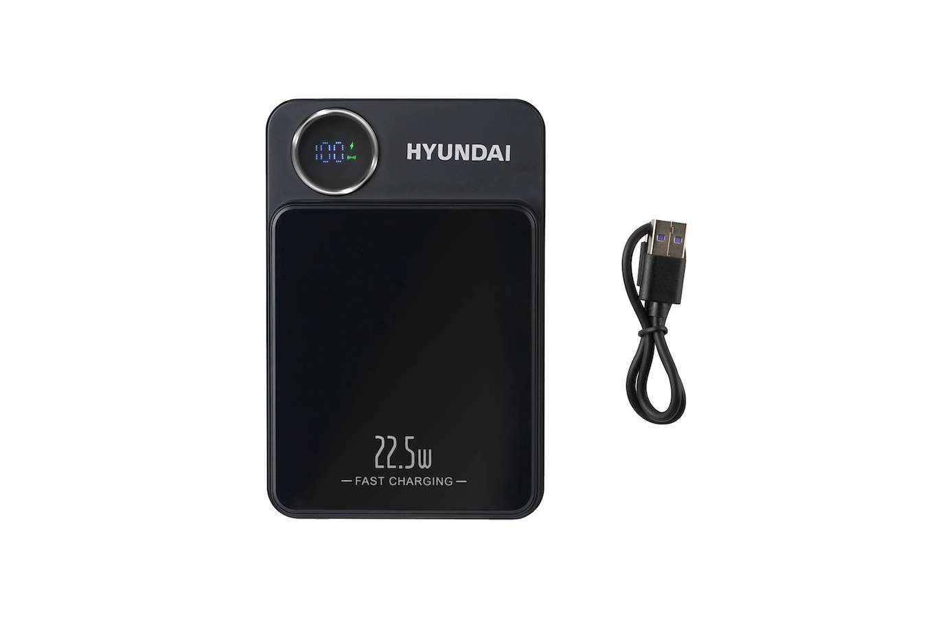 Hyundai Electronics - Magnetische Draadloze Powerbank - 10000mAh