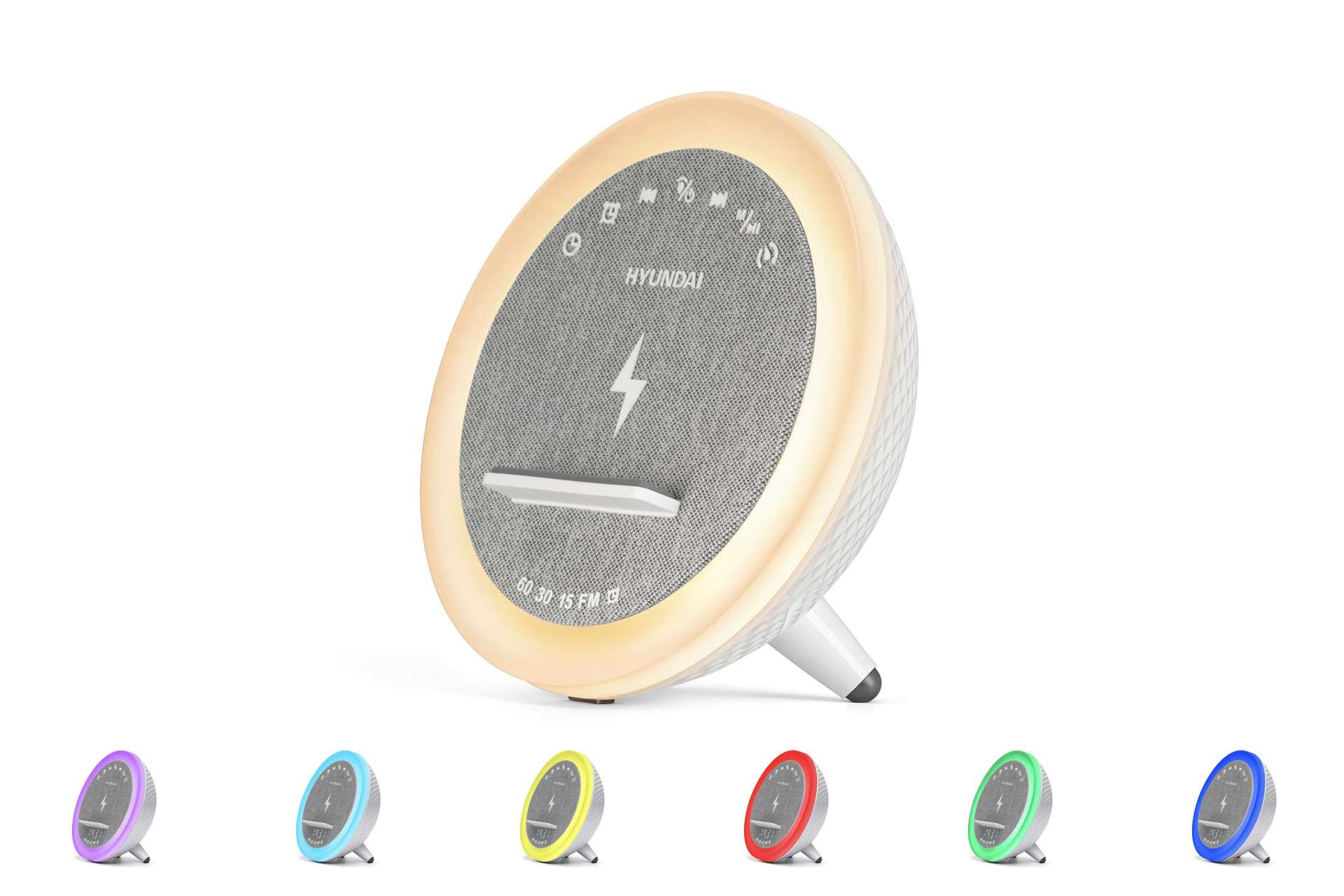 Hyundai Electronics - Wekkerradio met Bluetooth Speaker