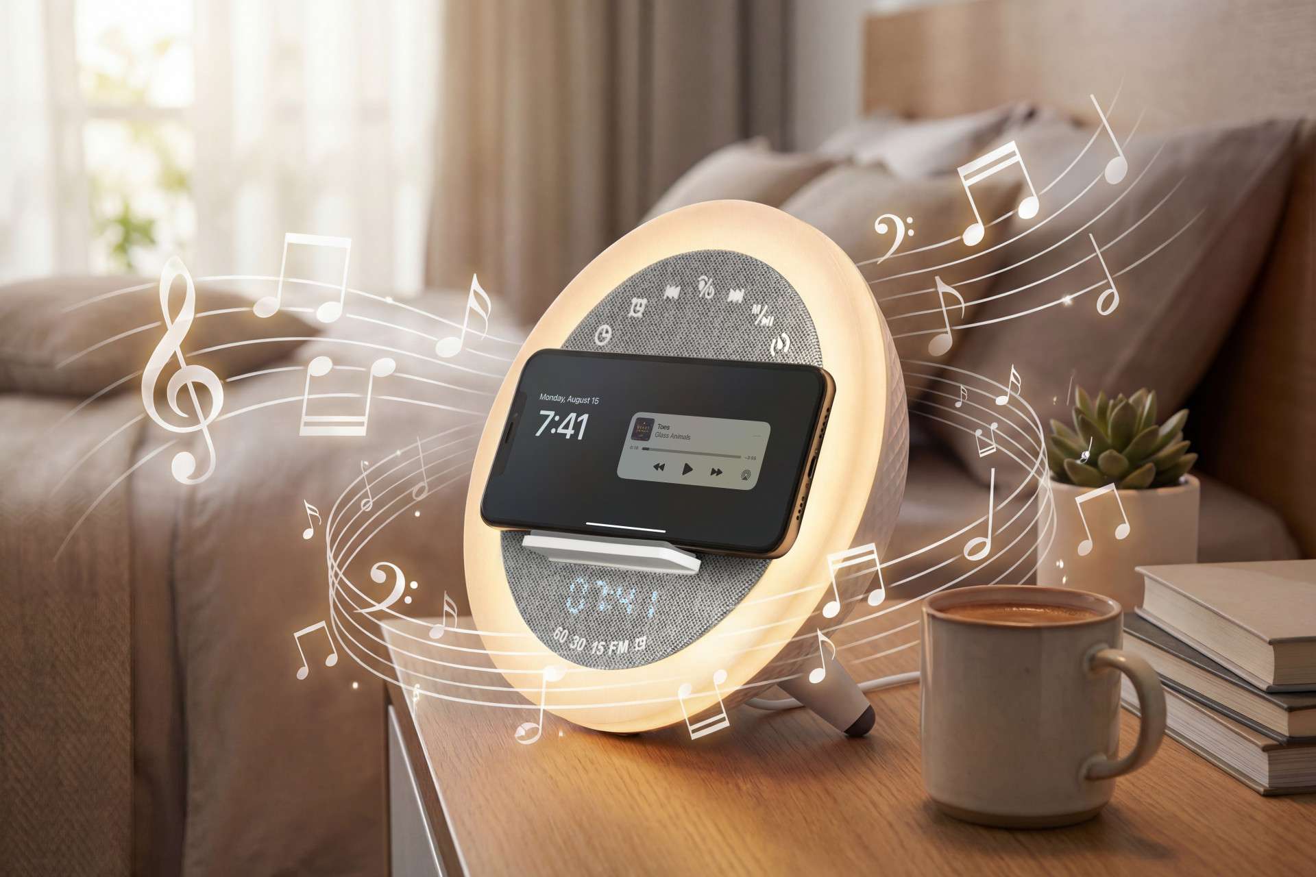 Hyundai Electronics - Wekkerradio met Bluetooth Speaker