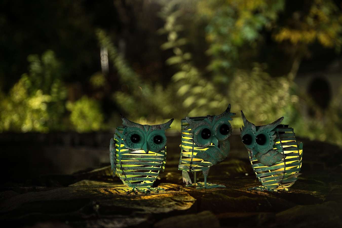 Hyundai Lighting - Lampes animaux - Vintage Owl - lot de 3