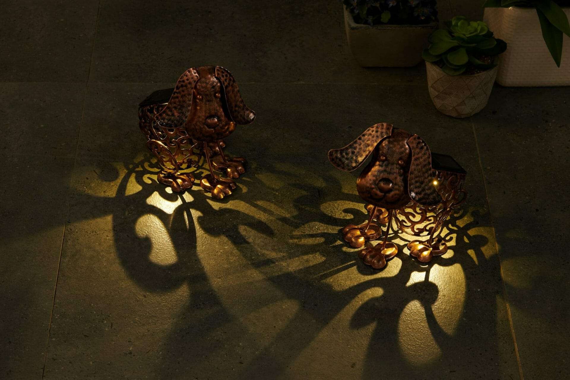 Hyundai Lighting - Honden Lampen op Zonne-energie - 2 Stuks