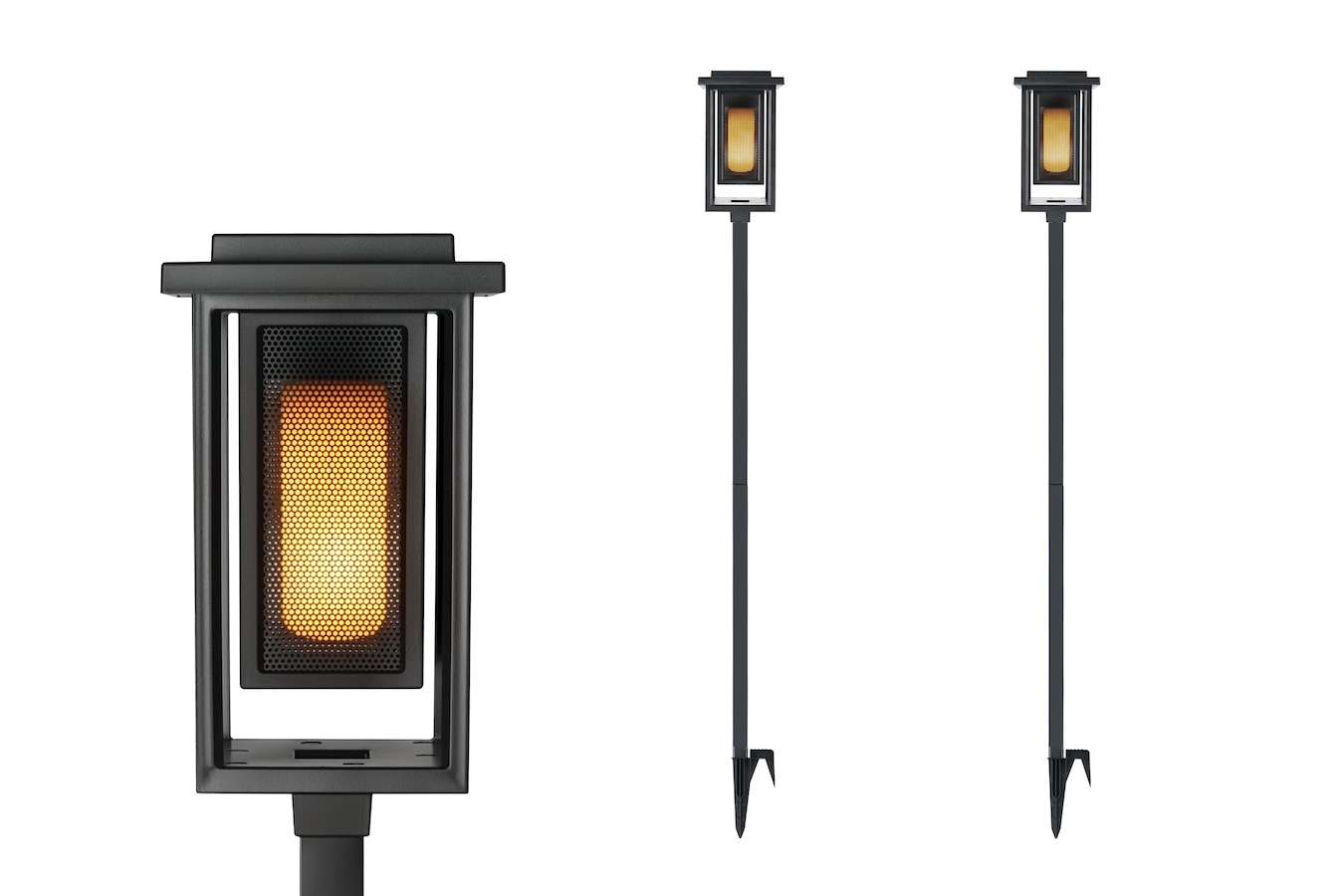 Hyundai Lighting padverlichting op zonne-energie - 2 stuks