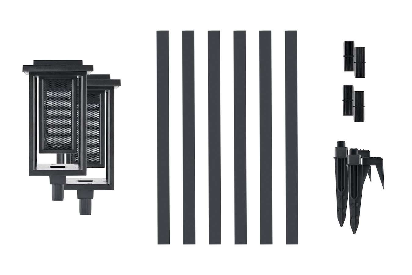 Hyundai Lighting padverlichting op zonne-energie - 2 stuks