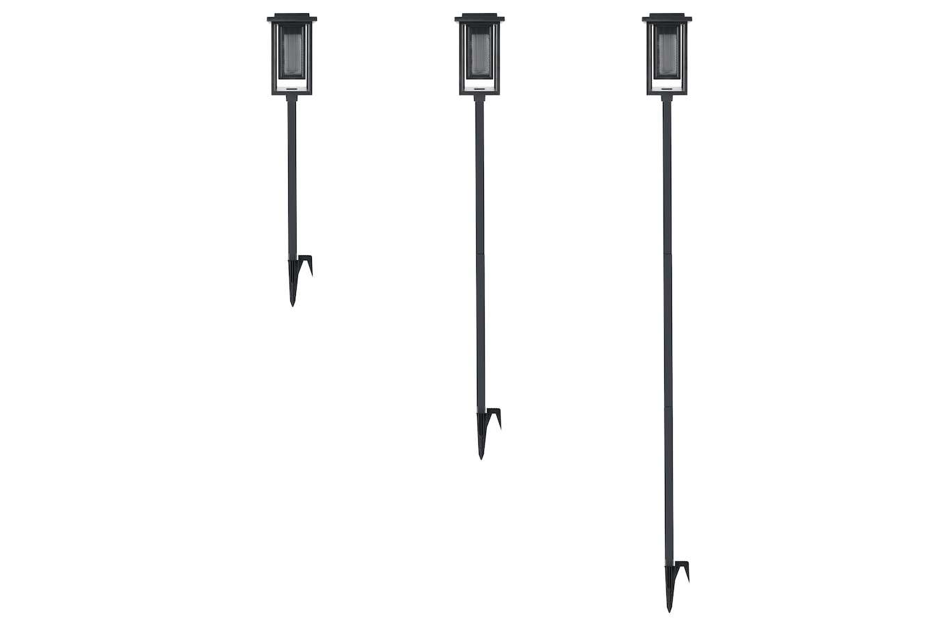 Hyundai Lighting padverlichting op zonne-energie - 2 stuks