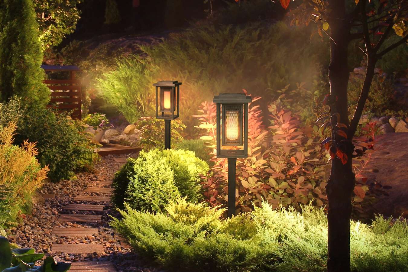 Hyundai Lighting padverlichting op zonne-energie - 2 stuks