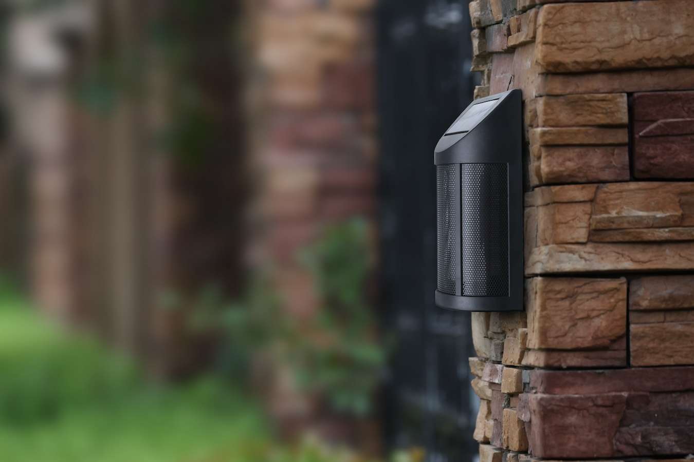 Hyundai Lighting - Luxe solar bollard wandlamp - 2 stuks