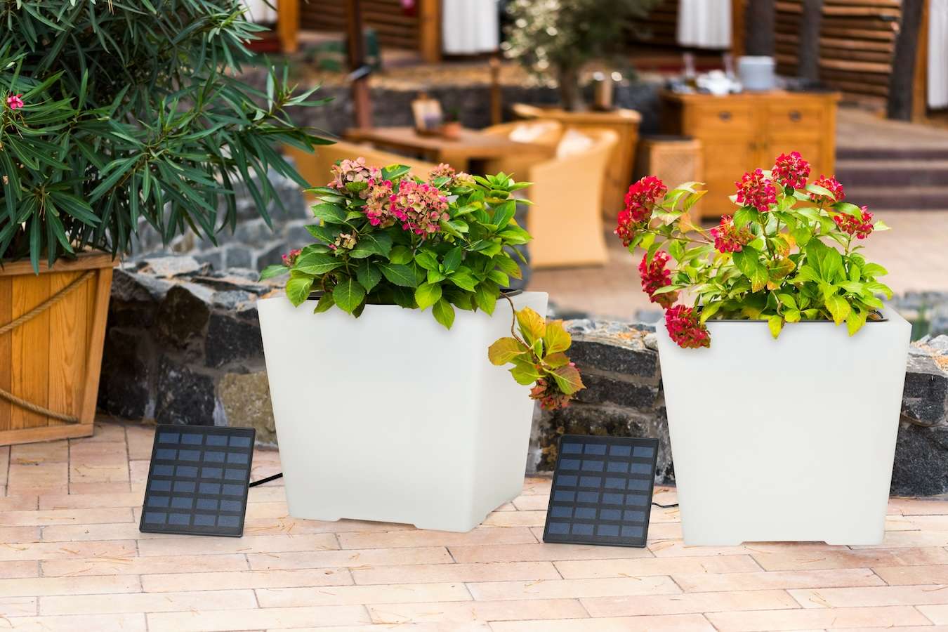 Hyundai Lighting - Solar LED Plantenpot