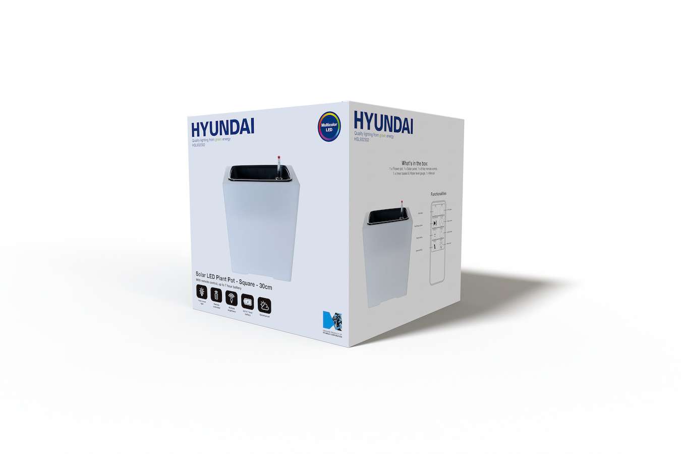 Hyundai Lighting - Solar LED Plantenpot