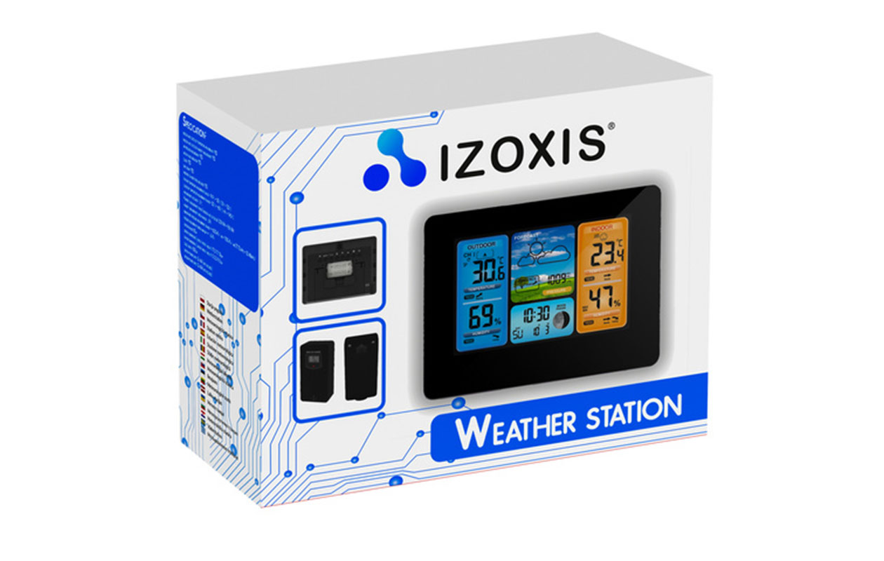 Izoxis Draadloos Weerstation