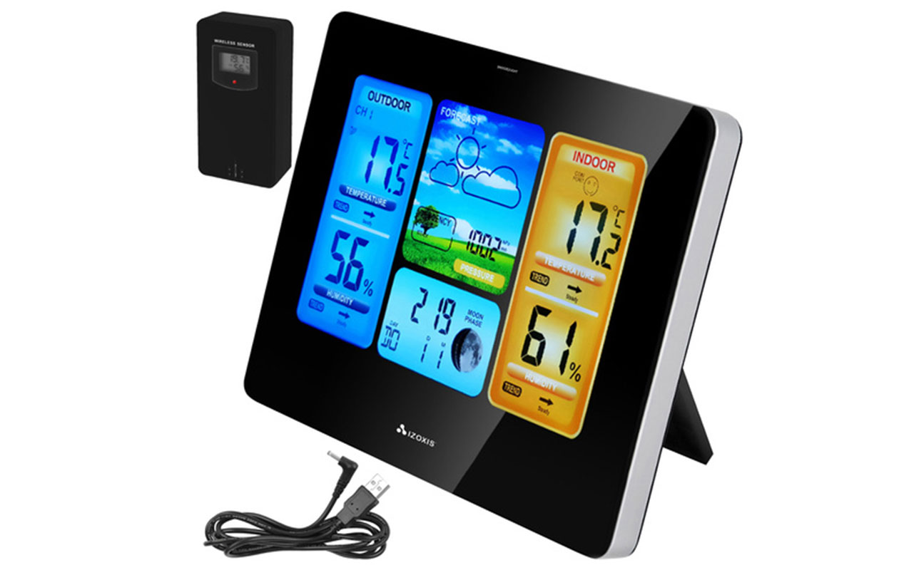 Izoxis Draadloos Weerstation