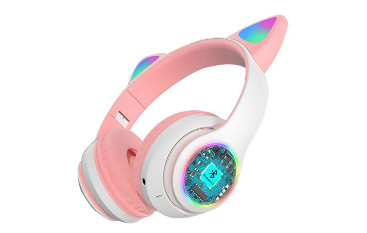 Casque à oreilles de chat