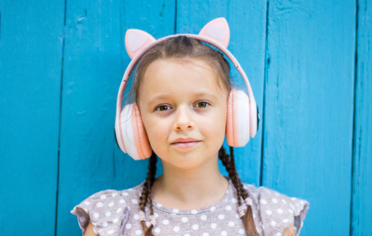 Casque à oreilles de chat