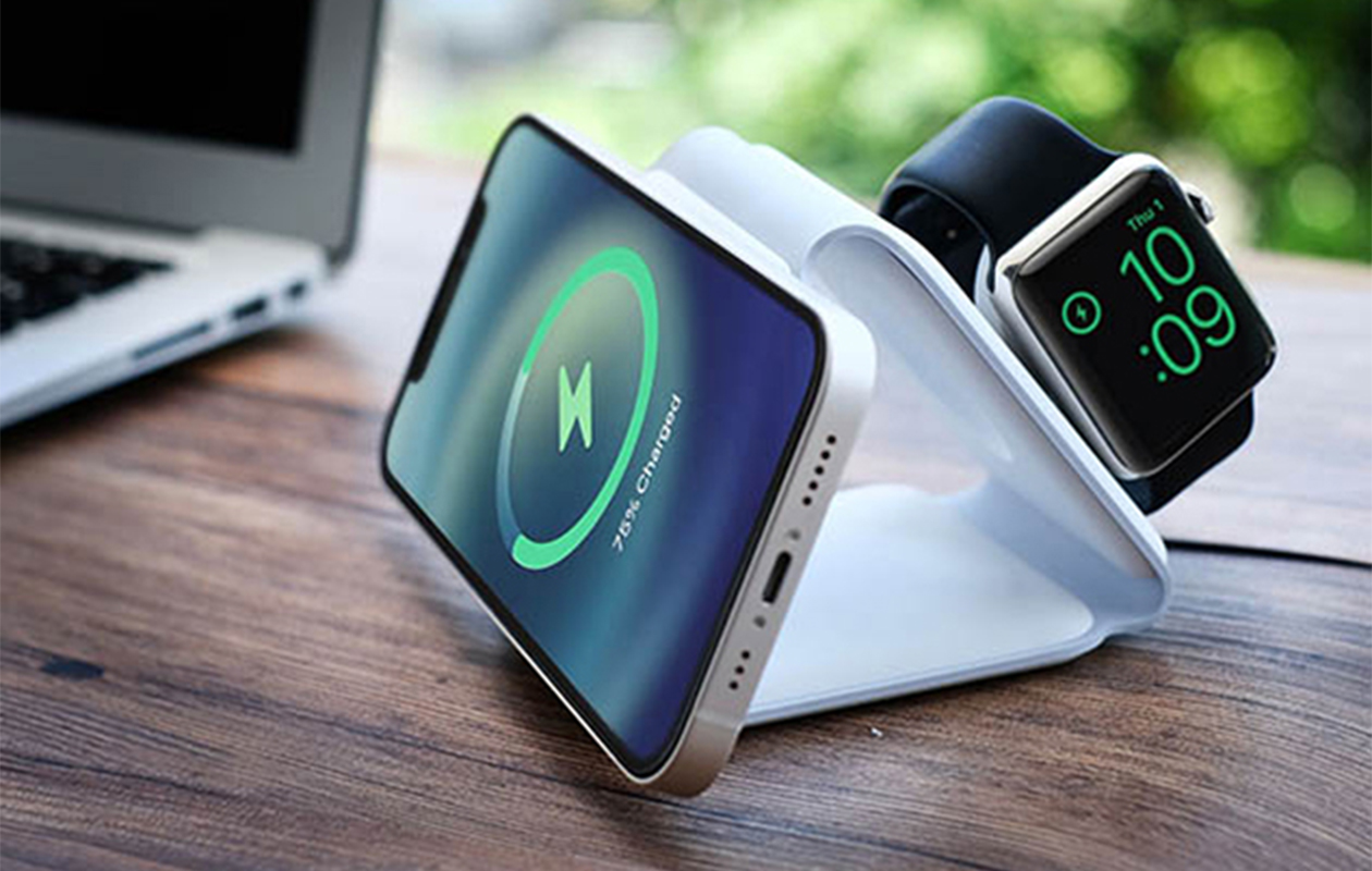 OOQE QCharge Pro geavanceerde 3-in-1 draadloze oplader