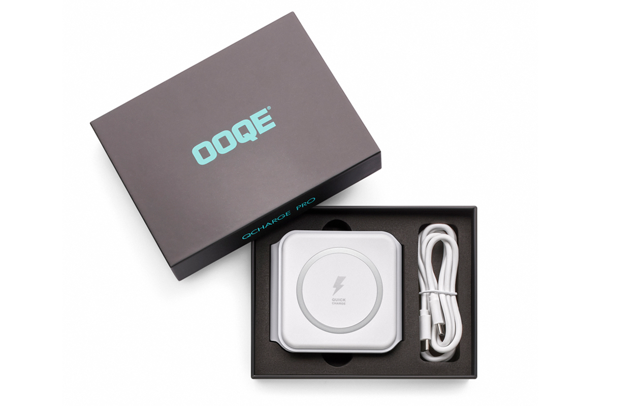 OOQE QCharge Pro geavanceerde 3-in-1 draadloze oplader
