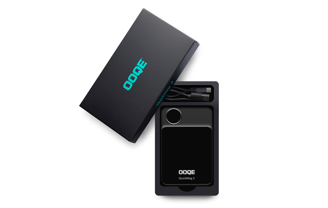 OOQE QuickMag 3 geavanceerde MagSafe powerbank