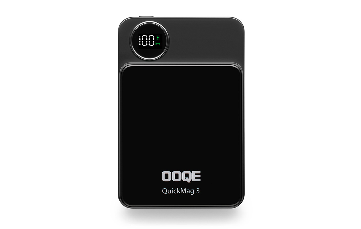 OOQE QuickMag 3 geavanceerde MagSafe powerbank