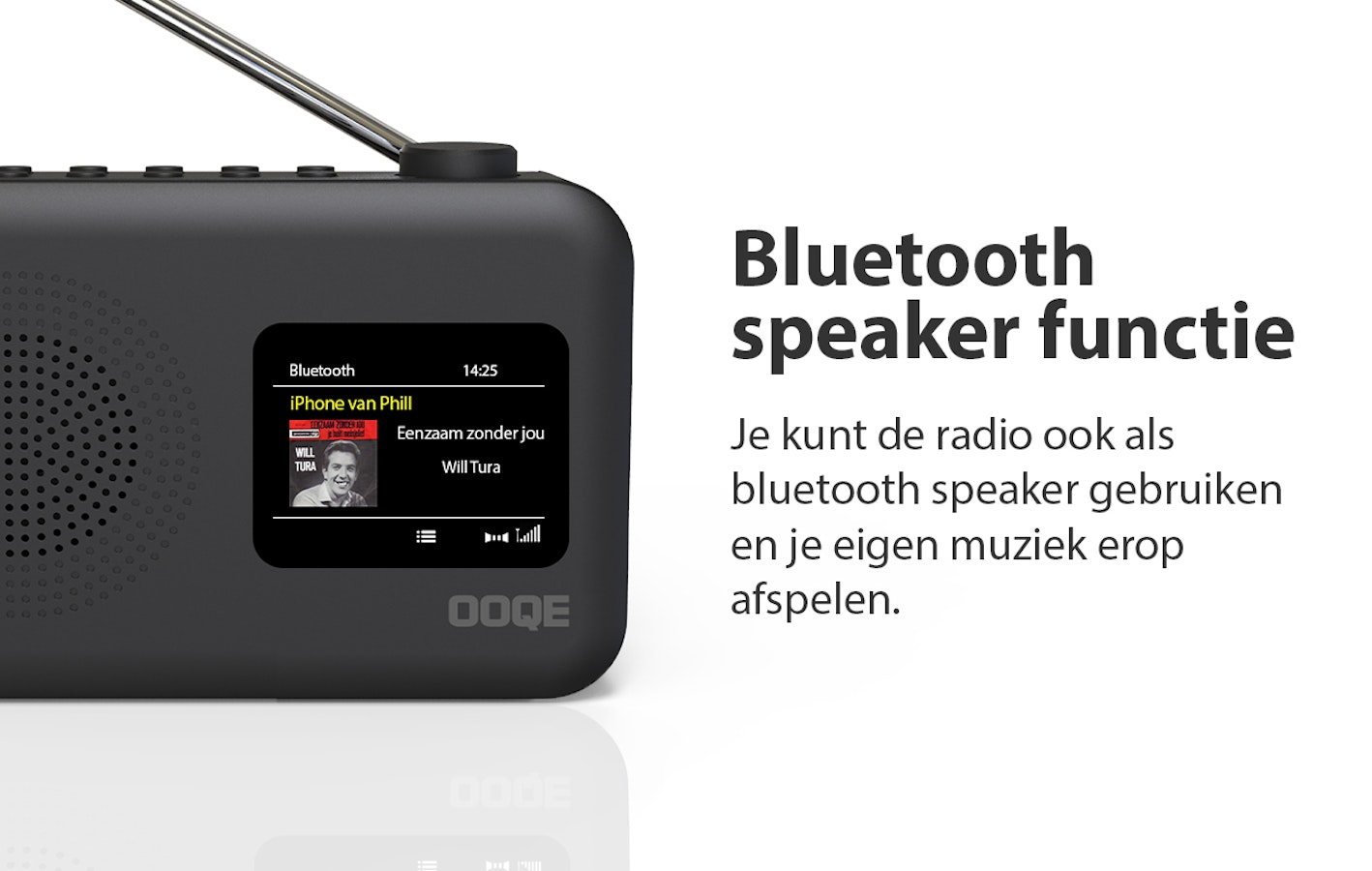OOQE TUNE PRO geavanceerde 4-in-1 DAB+ (nood)radio met vele functies