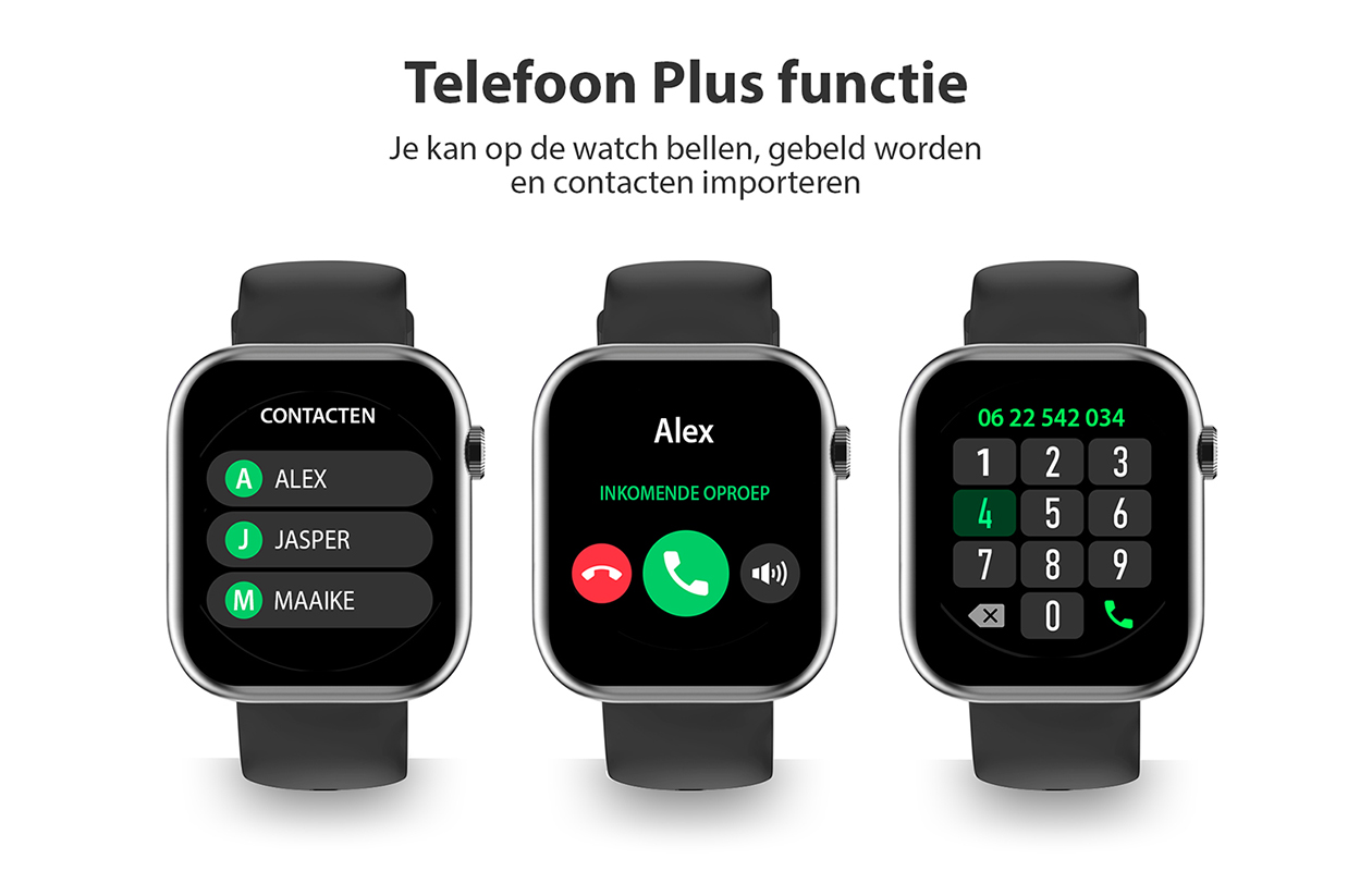 OOQE WATCH PRO 7 geavanceerde smartwatch met vele functies