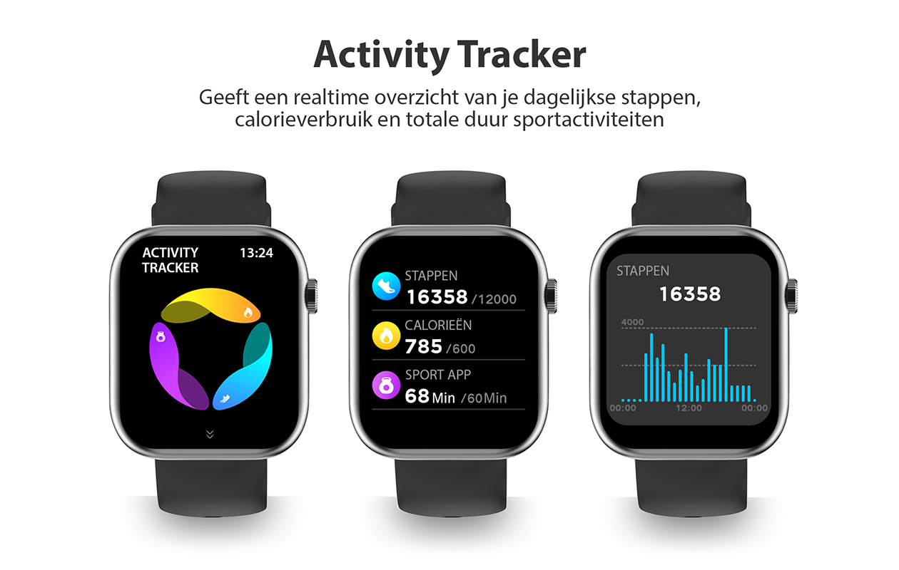 OOQE WATCH PRO 7 geavanceerde smartwatch met vele functies