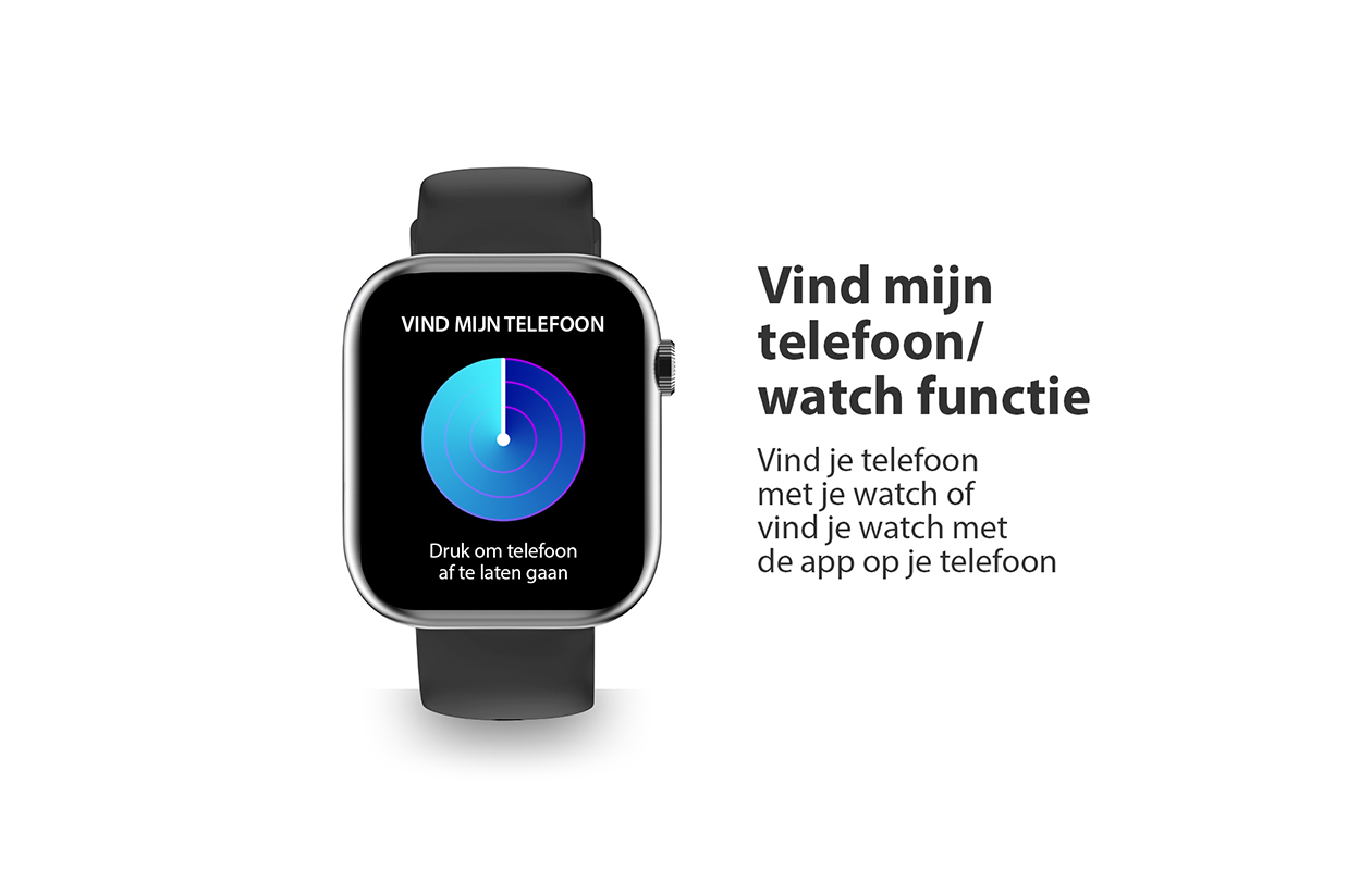OOQE WATCH PRO 7 geavanceerde smartwatch met vele functies