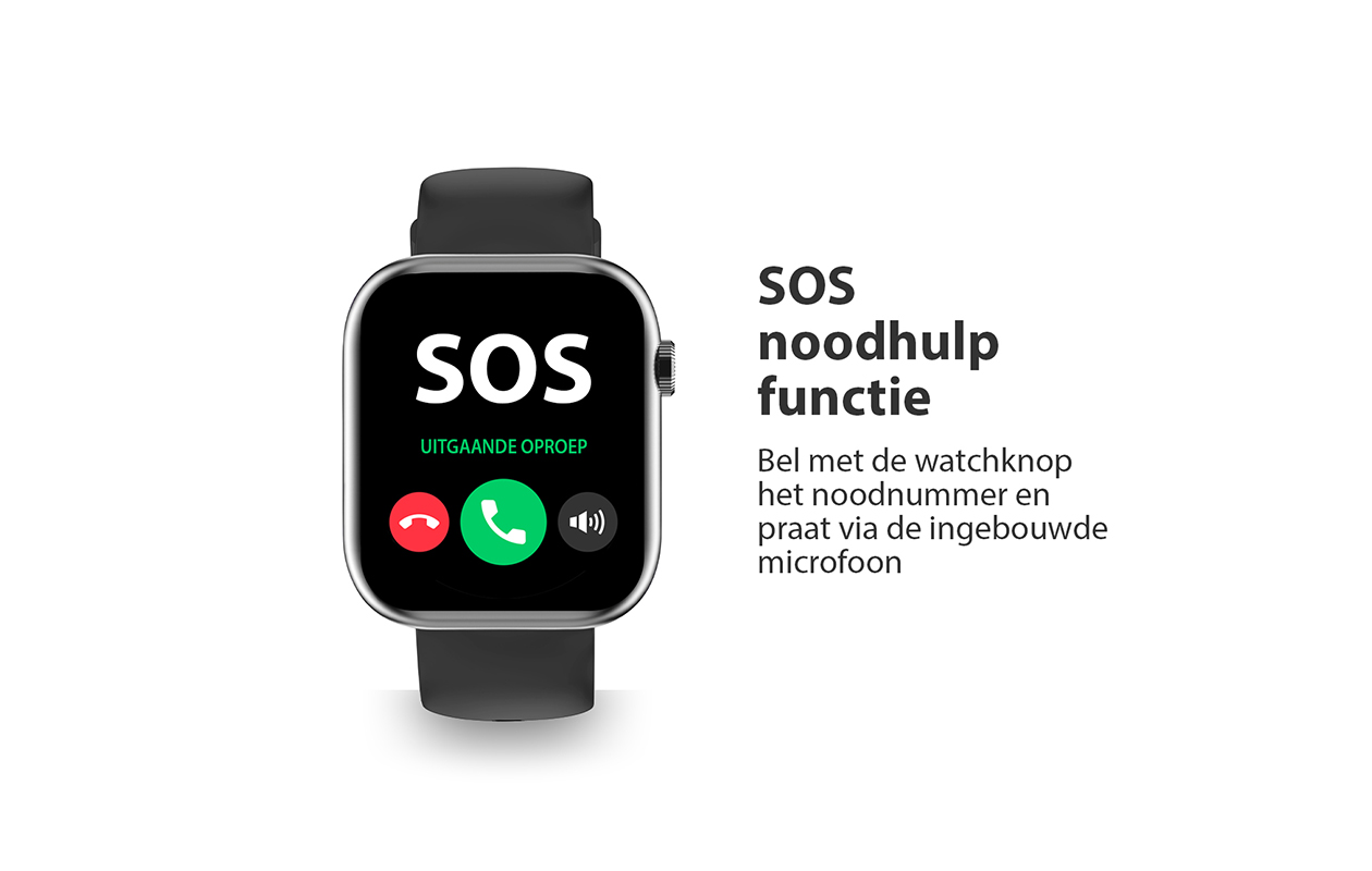 OOQE WATCH PRO 7 geavanceerde smartwatch met vele functies