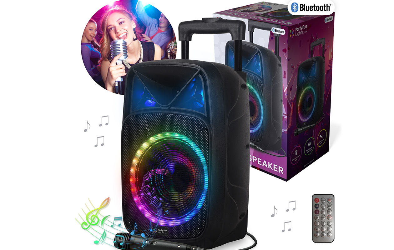 Bluetooth karaoke party speaker