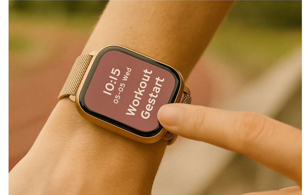 Parya Parya Official gold smartwatch met korting | VakantieVeilingen