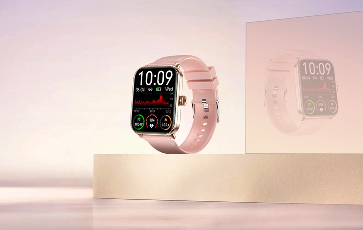 Parya Pink smartwatch met korting | VakantieVeilingen