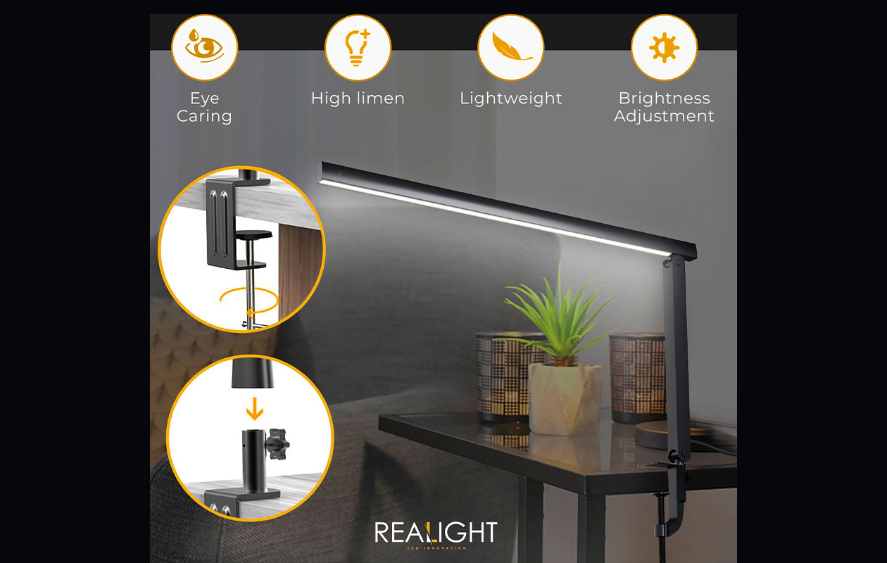 Realight Dimbare LED-Bureaulamp