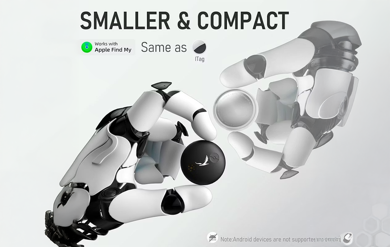 Silver Eagle slimme bluetooth tracker tag - 4 stuks