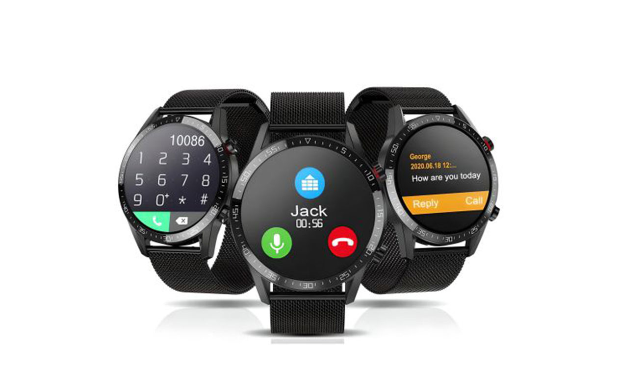 L13 Smartwatch met Bluetooth-bellen & metalen band – Android & iOS