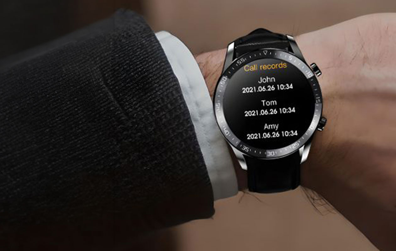 L13 Smartwatch met Bluetooth-bellen & metalen band – Android & iOS