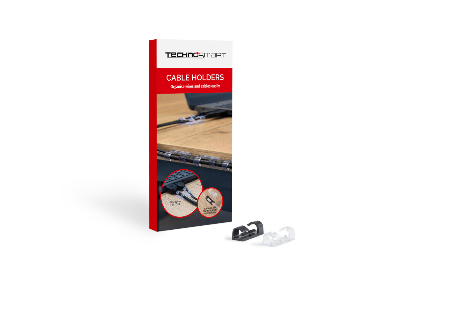 Technosmart Kabel Organizers 5-pack