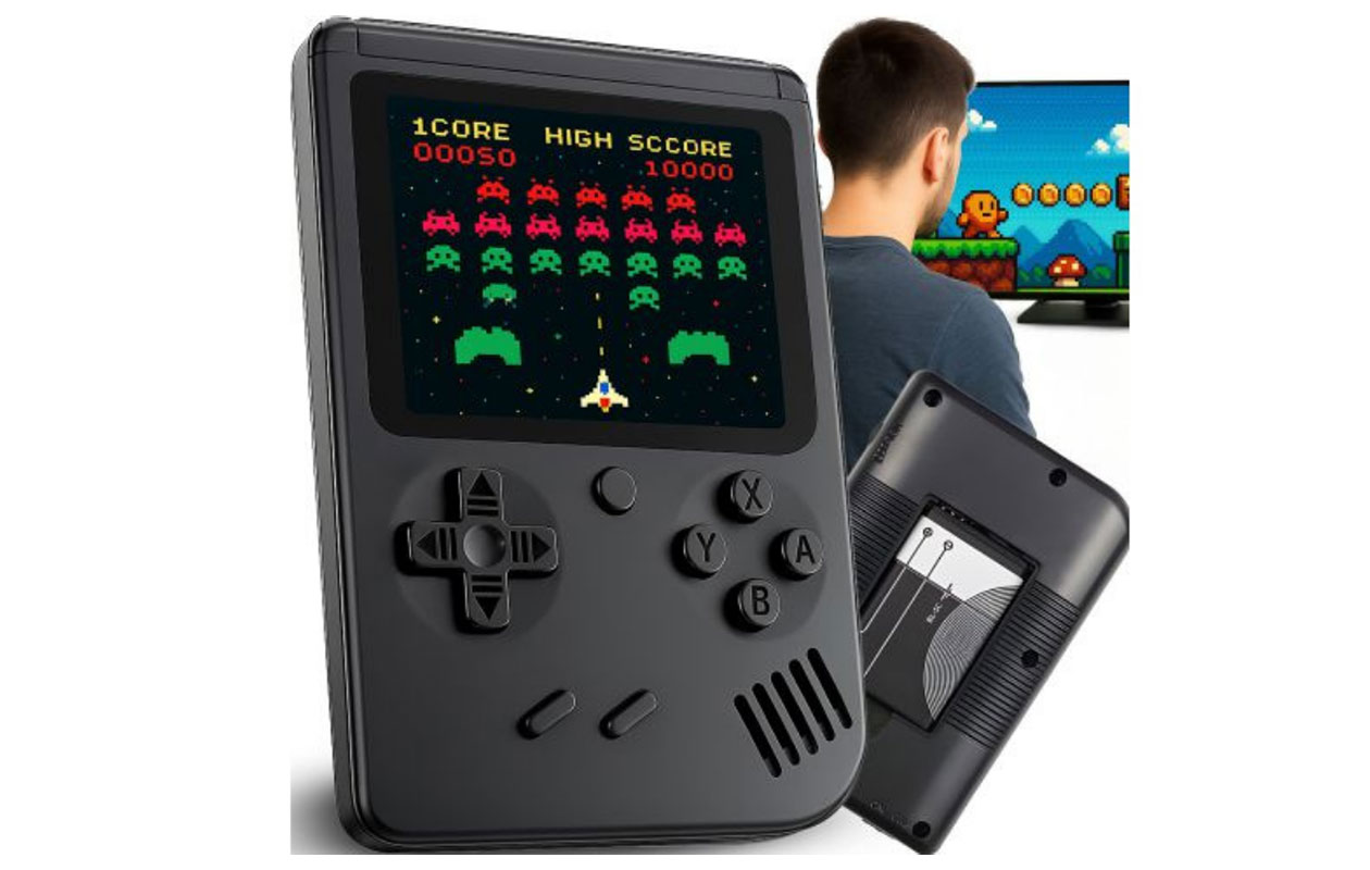 TechPro Mini Retro Spelcomputer