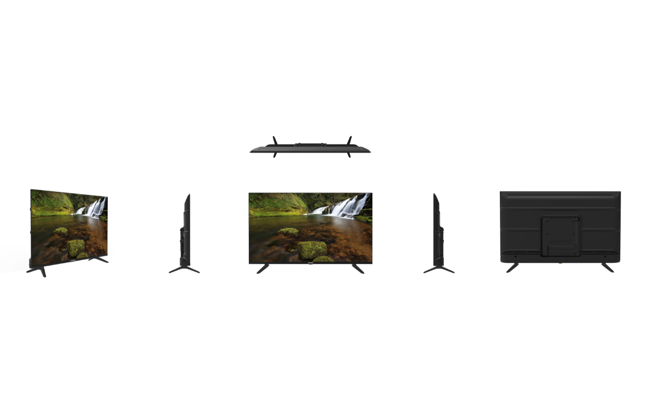 Tornado Smart TV 43” FHD Frameless, Dolby Audio, Bluetooth, WebOS