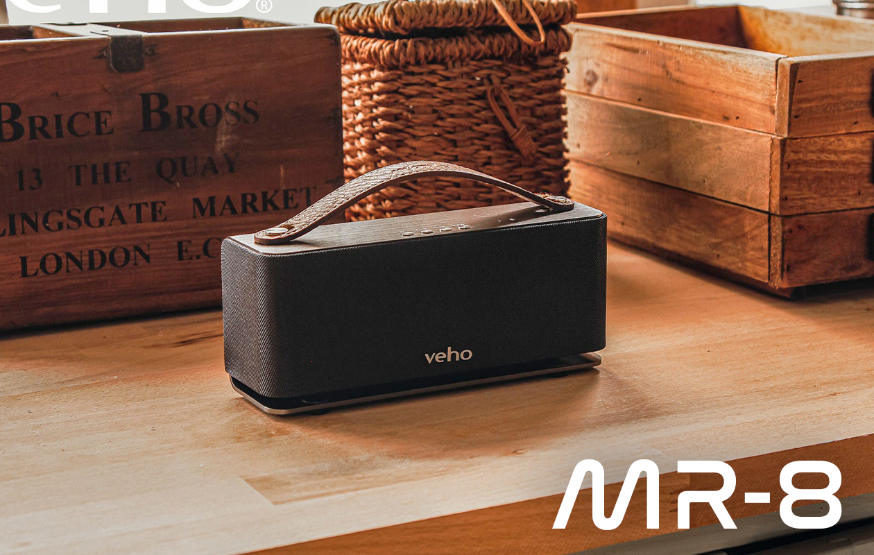 Veho MR-8 Retro draadloze Bluetooth-luidspreker