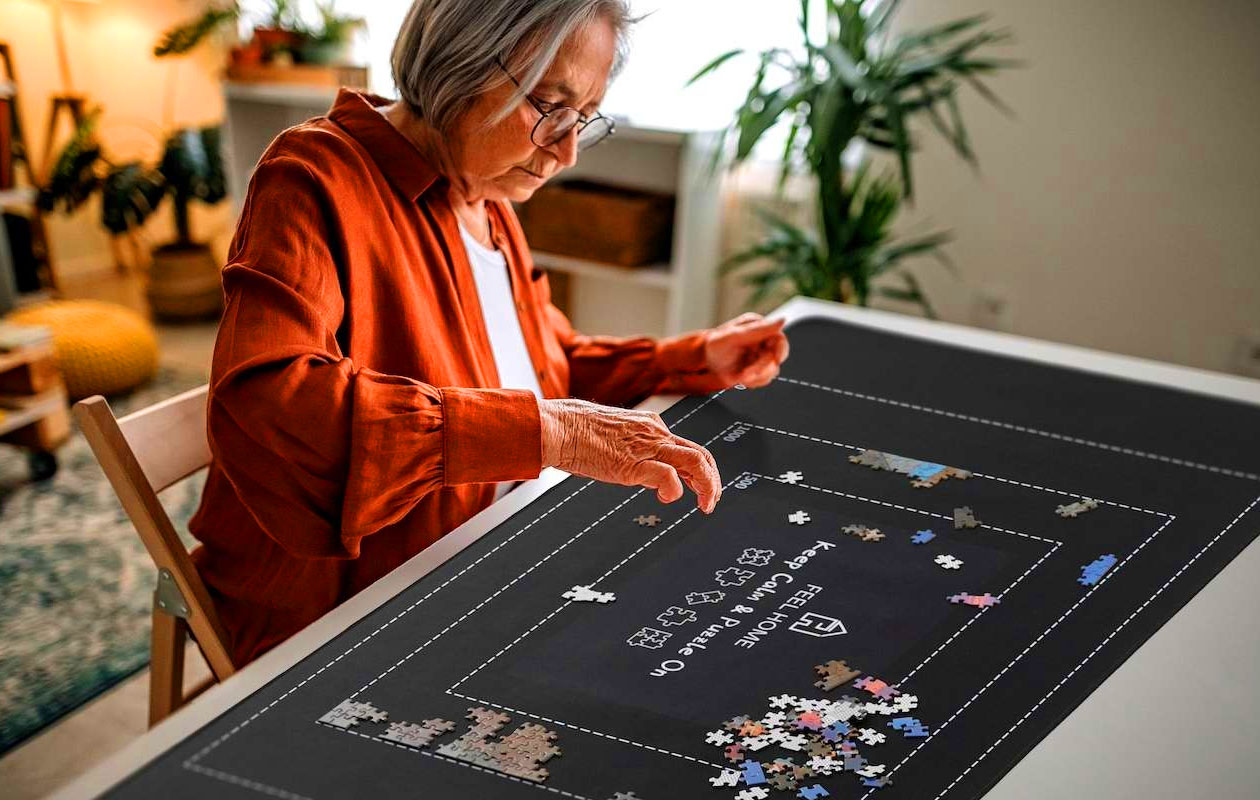 Tapis puzzle Feel Home avec sac de transport