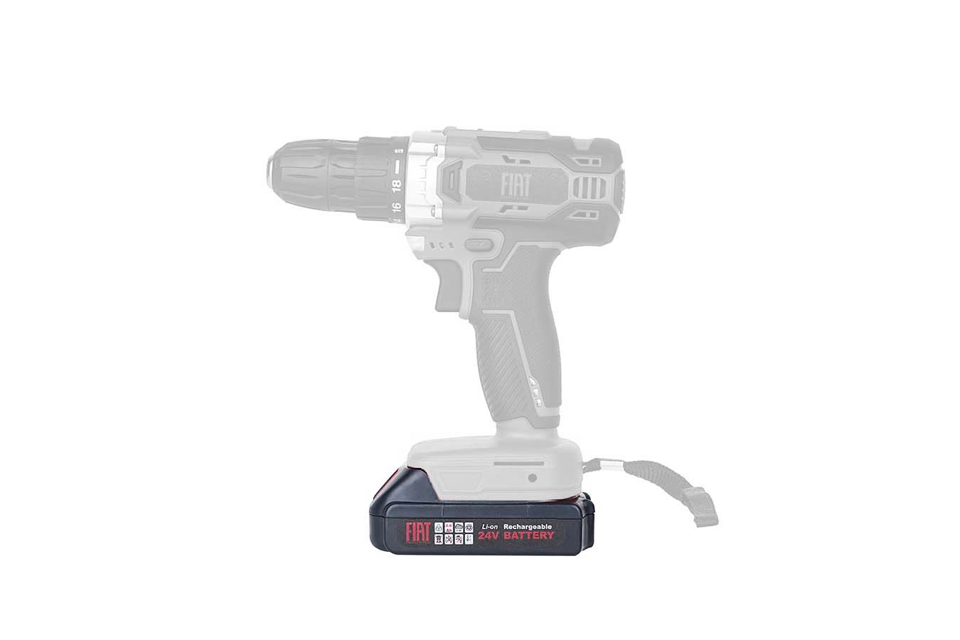 Fiat Professional accu 21V voor boor- en schroefmachines