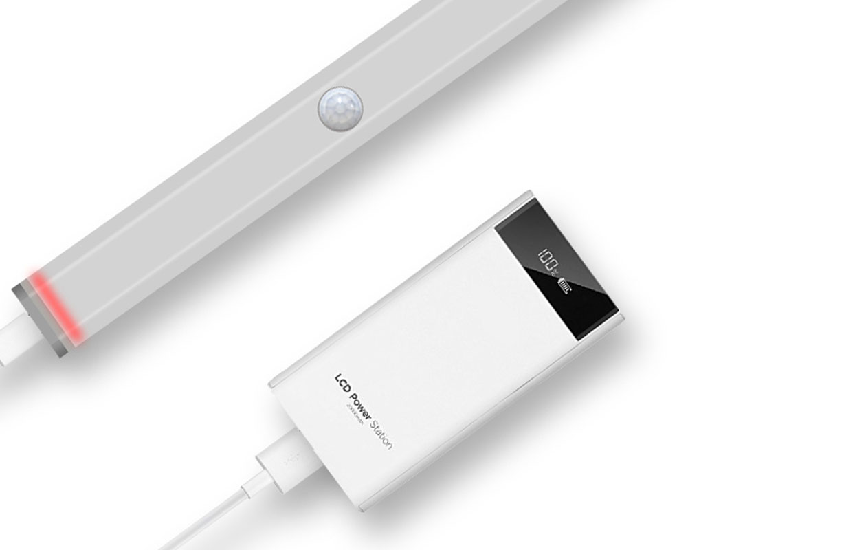 FlinQ Adjustable LED Motion Sensor Light 2-pack 30 cm