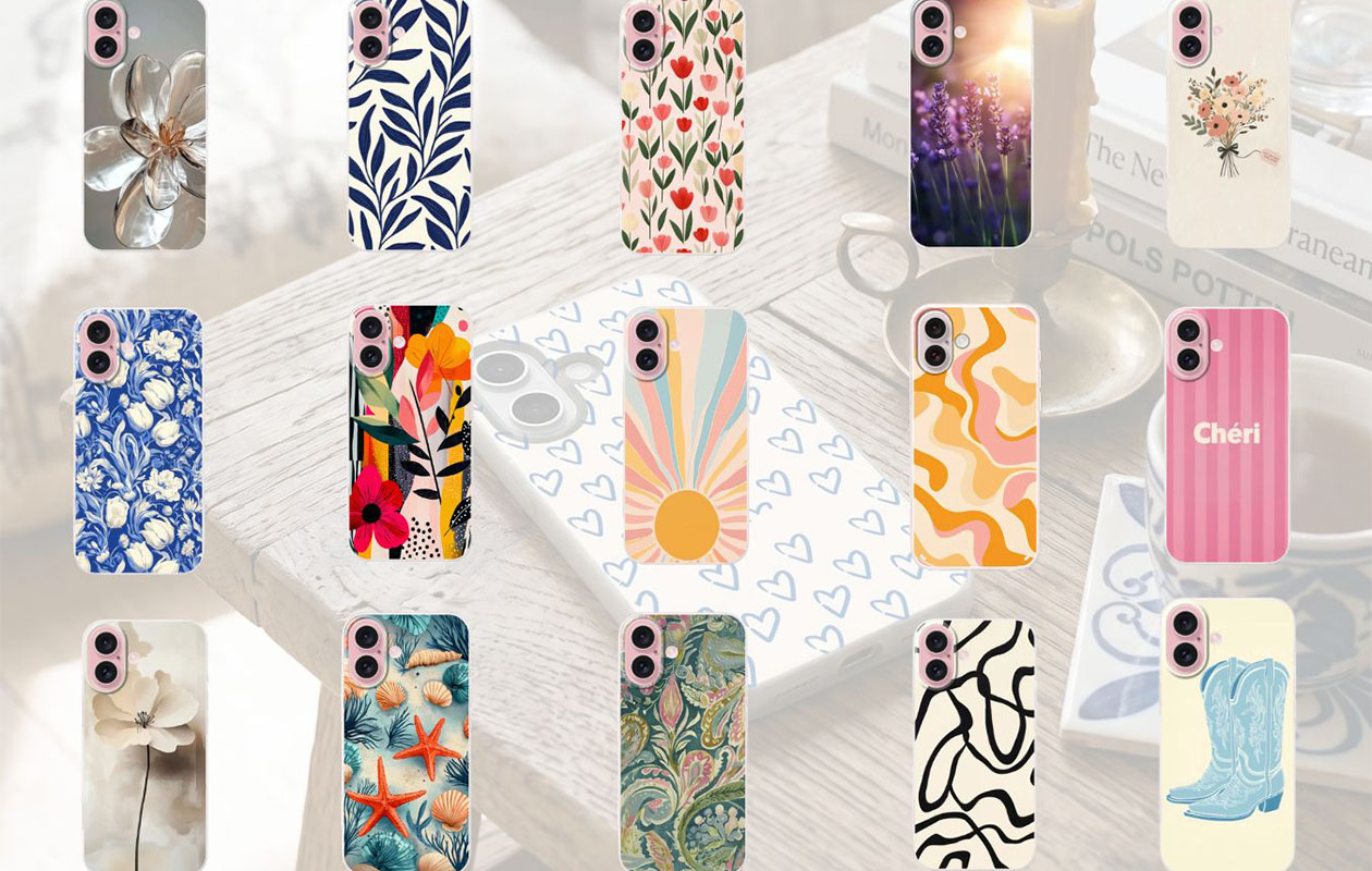 Telefoonhoesje: keuze uit eigen foto of 100+ designs