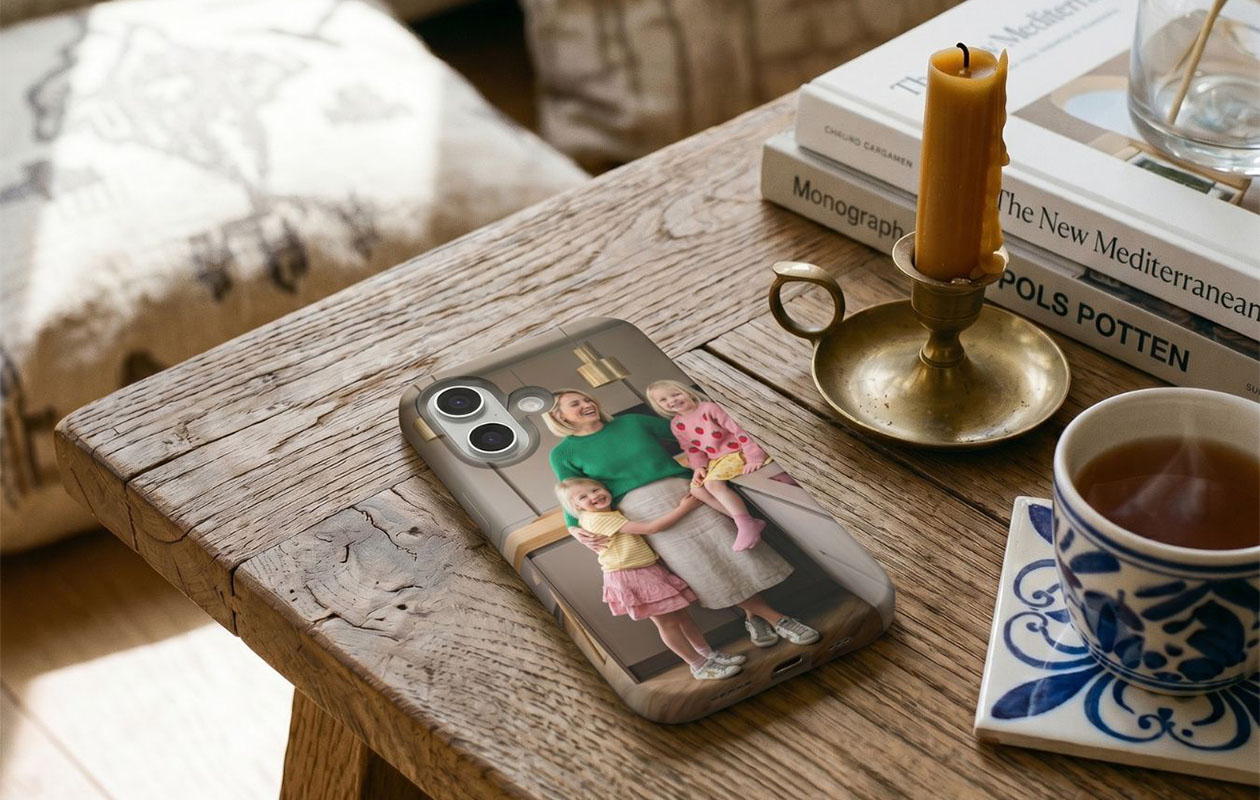 Telefoonhoesje: keuze uit eigen foto of 100+ designs