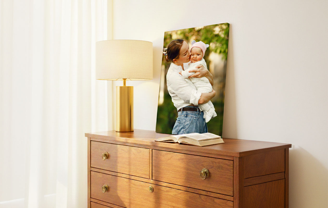 Photo sur toile (60 x 40 cm) au choix