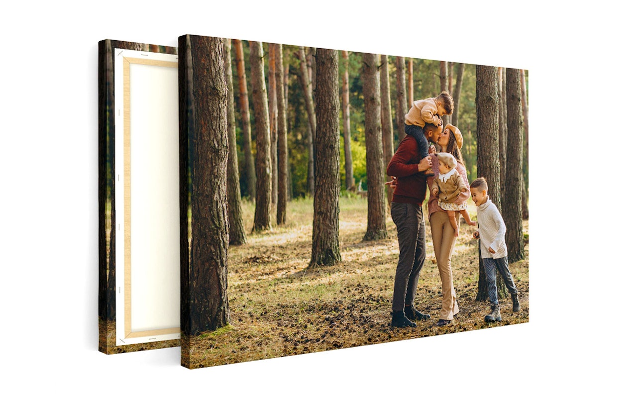 Jouw mooiste foto op canvas (60 x 40 cm)