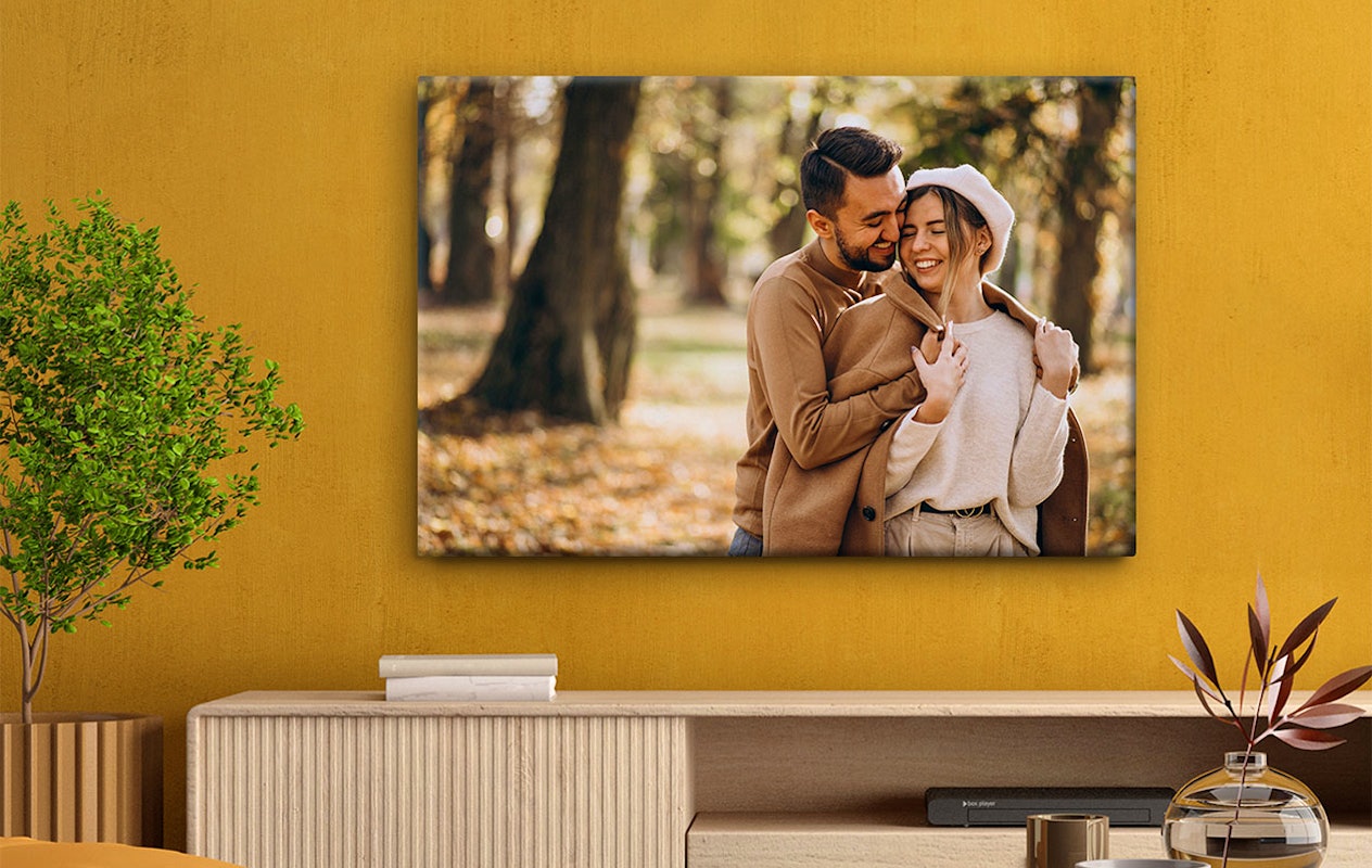 Jouw mooiste foto op canvas (60 x 40 cm)