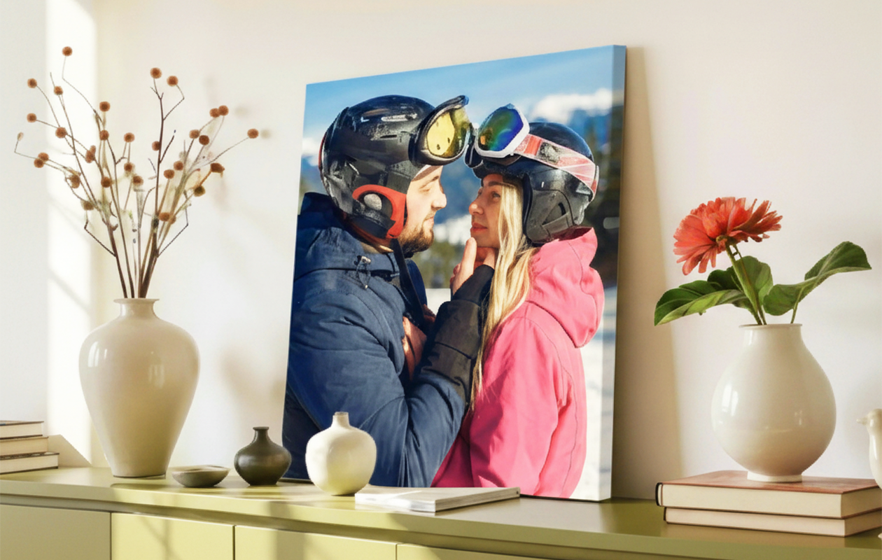 Votre Meilleure Photo sur une Toile (60 x 40 cm)