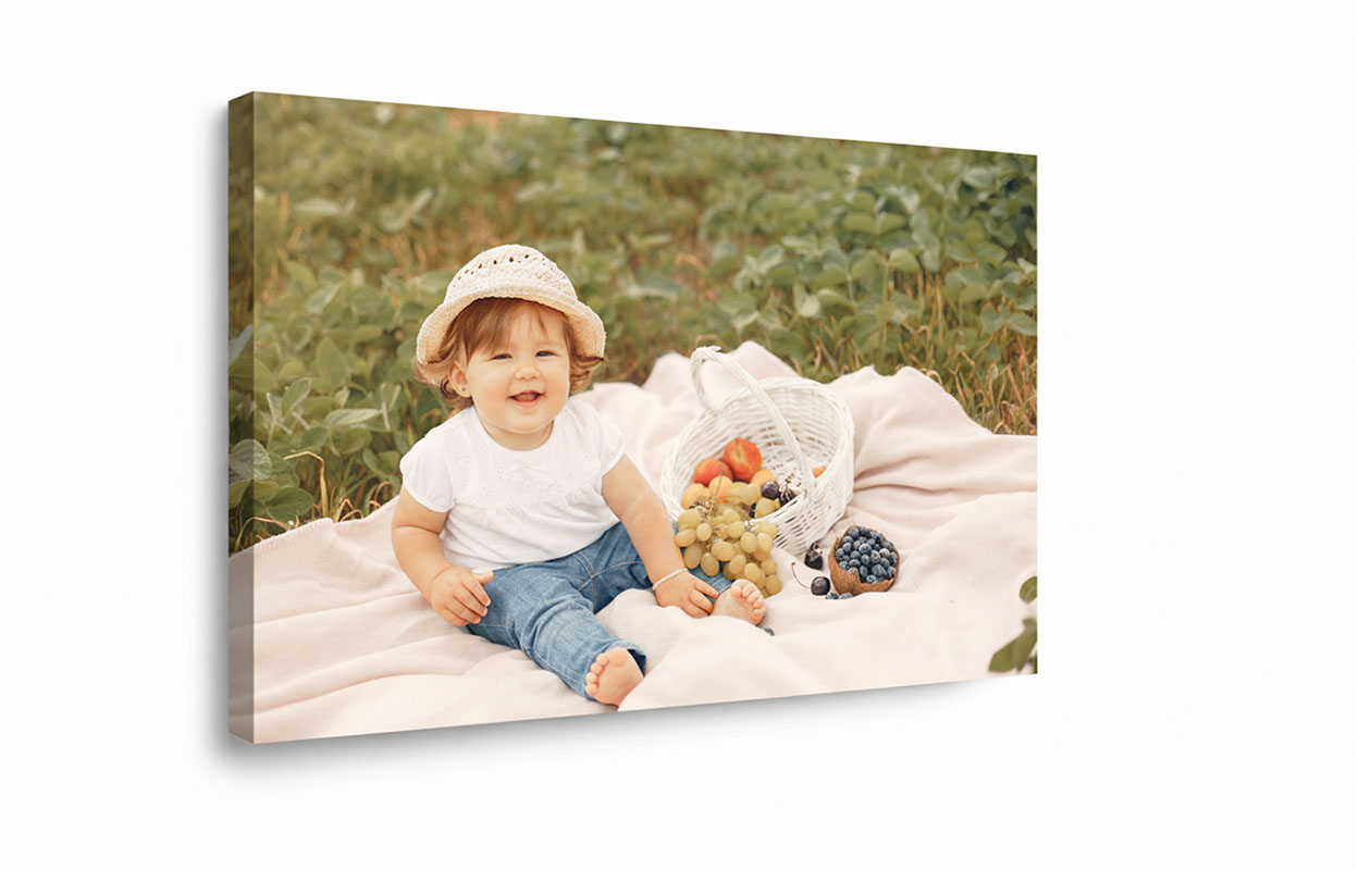 Photo sur toile (60 x 40 cm) au choix