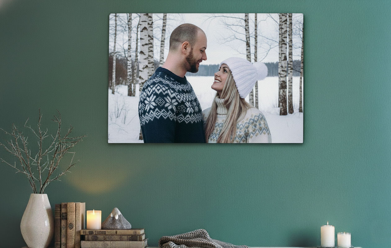 Votre Meilleure Photo sur une Toile (60 x 40 cm)