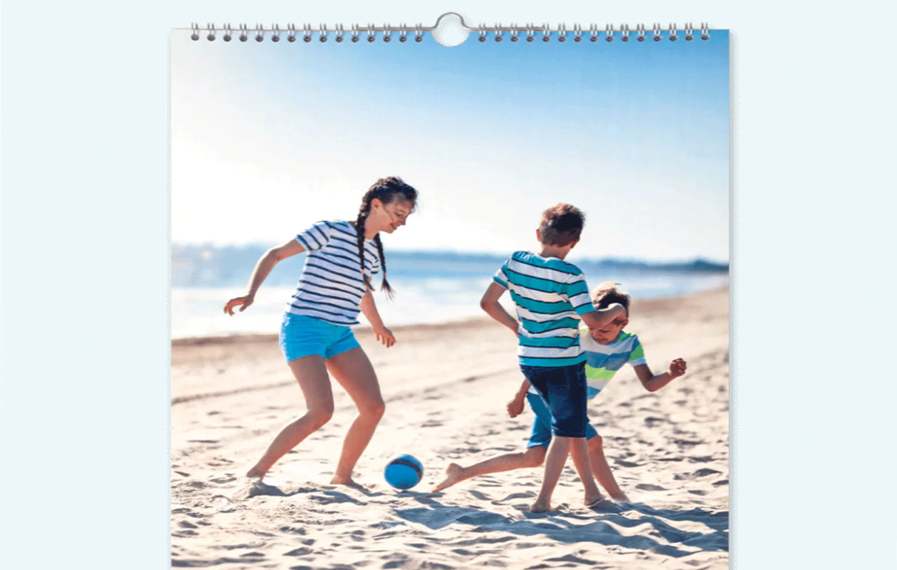 Ontwerp je eigen A3-fotokalender bij Fotofabriek