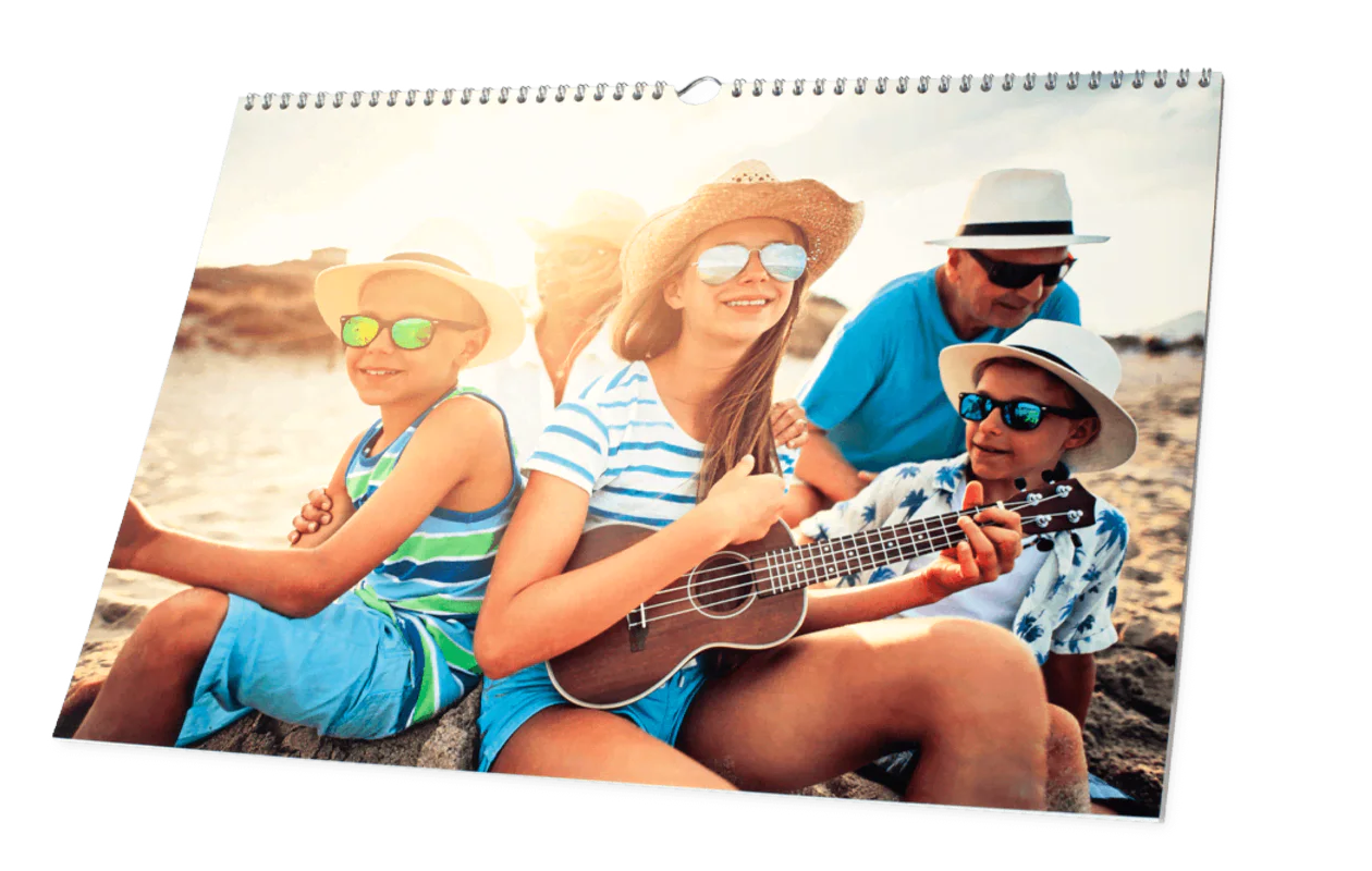 Ontwerp je eigen A3-fotokalender bij Fotofabriek