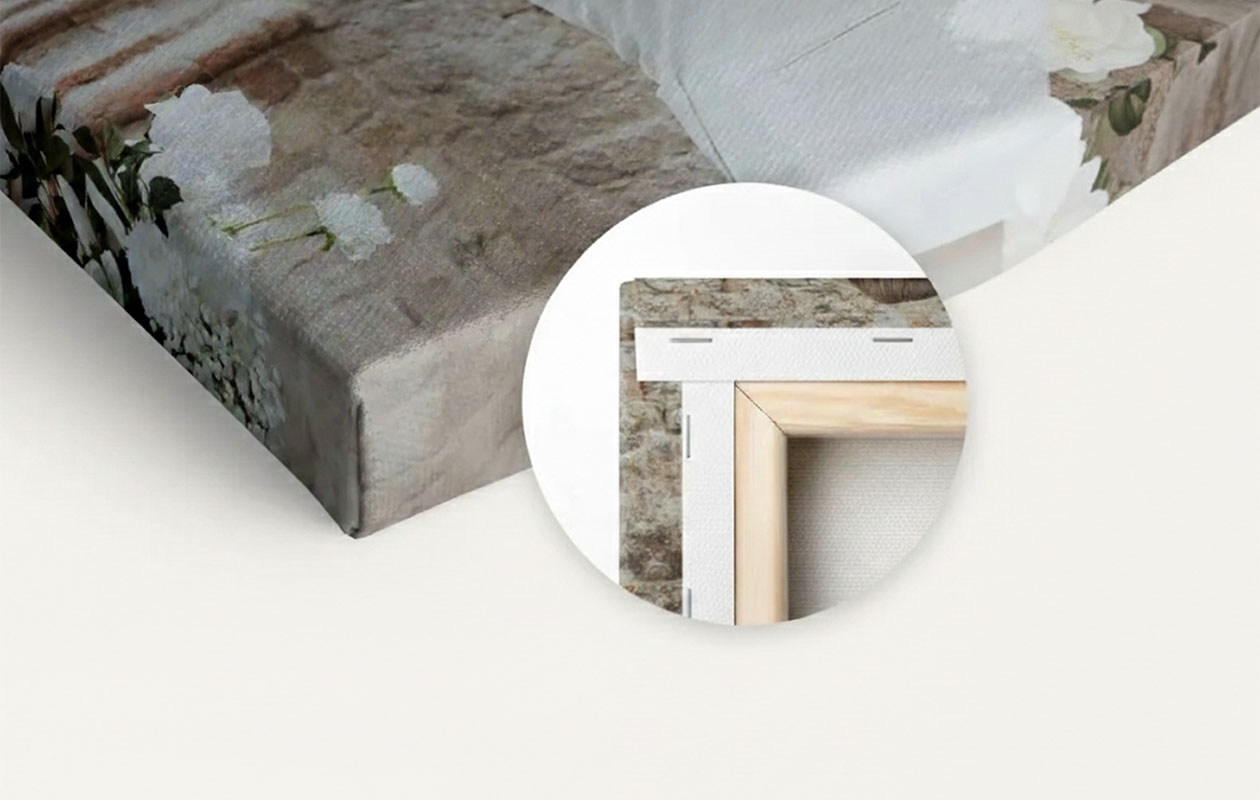 Vos plus beaux souvenirs dans un collage sur toile 40x40 cm